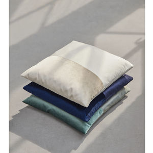 coussin pour canapé / carré / uni / en tissu
