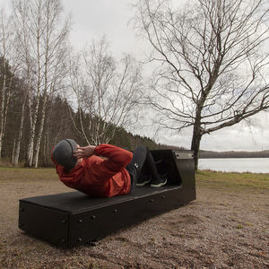 banc à abdominaux d'extérieur