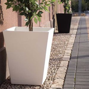 pot de jardin en polyéthylène / carré / résidentiel / professionnel