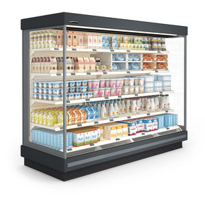 vitrine réfrigérée étagère / éclairée / pour commerce