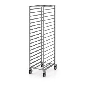 chariot pour bac gastronorme / à pain / pour cuisine professionnelle / en inox