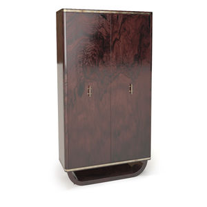 armoire contemporaine / en chêne / à porte battante