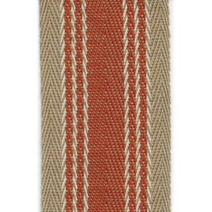 tissu d'ameublement / pour rideaux / à rayures / en lin