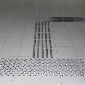bande de guidage en acier inox