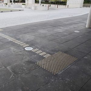 bande de guidage en acier inox