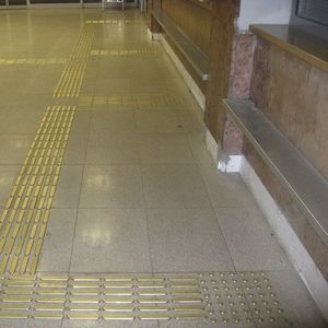 bande de guidage en acier inox