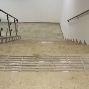 bande de guidage en acier inox