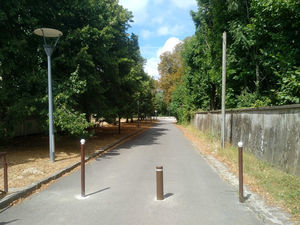 borne anti-stationnement