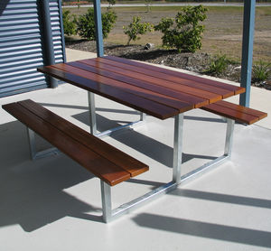 table de pique-nique contemporaine