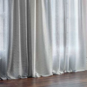 voilage uni / en viscose / en polyester / lavable