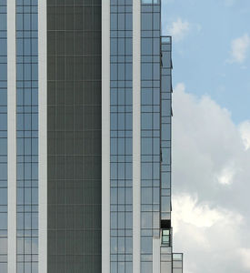 panneau en verre à contrôle solaire