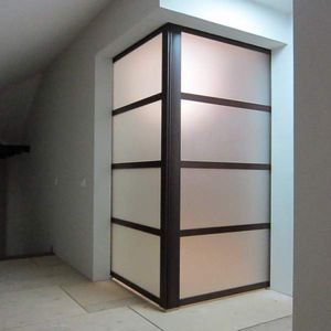 système à galandage pour porte coulissante 1