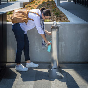fontaine à eau pour personnes à mobilité réduite 1