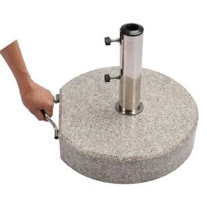 pied de parasol en acier inoxydable 1