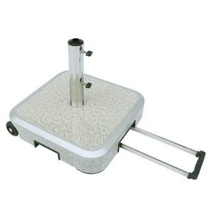 pied de parasol en acier inoxydable