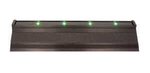 nez de marche en aluminium / avec profil éclairant à LED / antidérapant