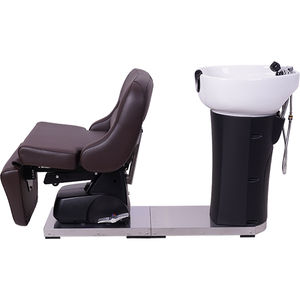 bac à shampoing avec repose-pieds 1