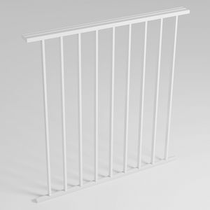 garde-corps en aluminium