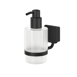 Distributeur de savon SN 700 - 0,9 l - Manuel à bouton poussoir - ABS blanc  