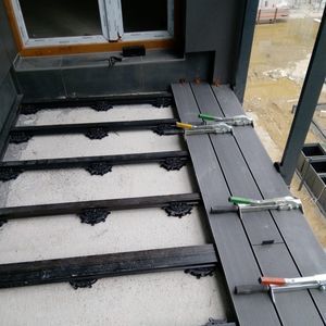 support pour plancher technique en plastique