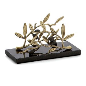 porte-serviette de table en laiton