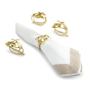 porte-serviette de table en laiton