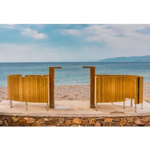 cabine de plage pour vestiaire