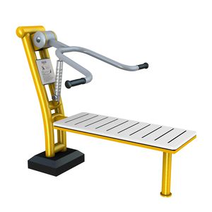 banc de musculation pour parcours de santé