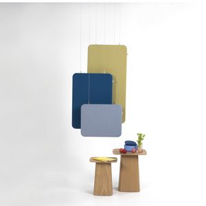 séparateur d'espace en tissu acoustique