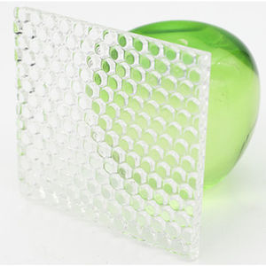 panneau en verre à motif