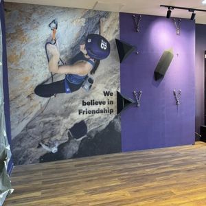 mur d'escalade fixe