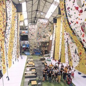 mur d'escalade fixe 1