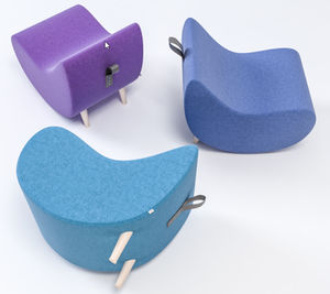 pouf contemporain