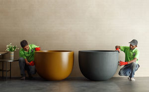 jardinière en fibre de verre