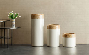 jardinière en fibre de verre