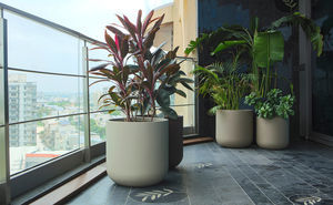 jardinière en fibre de verre