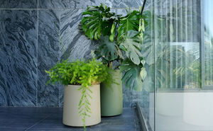jardinière en fibre de verre
