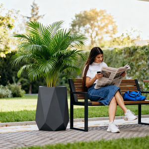 jardinière en fibre de verre