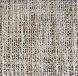 Qualité Effet Pastel Coton Chenille Uni Argent Rideau