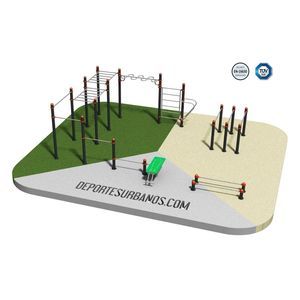 parc de street workout pour espace public