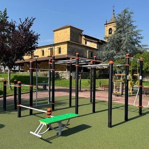aire de fitness en plein air pour école