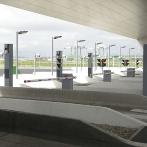 barrière pour la gestion du trafic