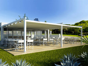 pergola adossée