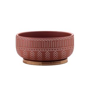 pot de jardin en terracotta