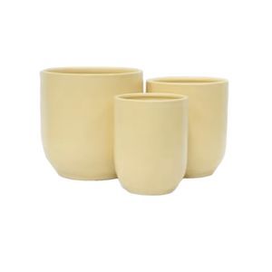 pot de jardin en céramique émaillée