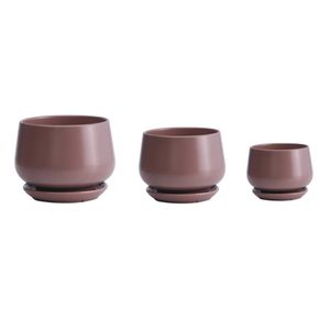 pot de jardin en céramique émaillée