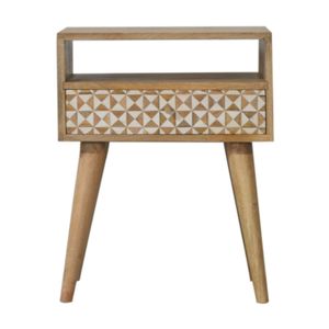 table de chevet de style scandinave