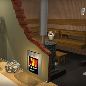 poêle de sauna à bois