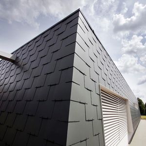 système de façade en fibro-ciment 1