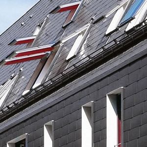 système de façade en fibro-ciment 1